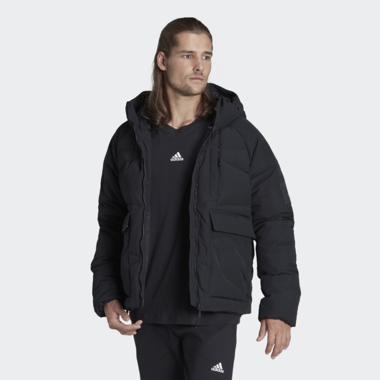 Doudoune Big Baffle Adidas Noir