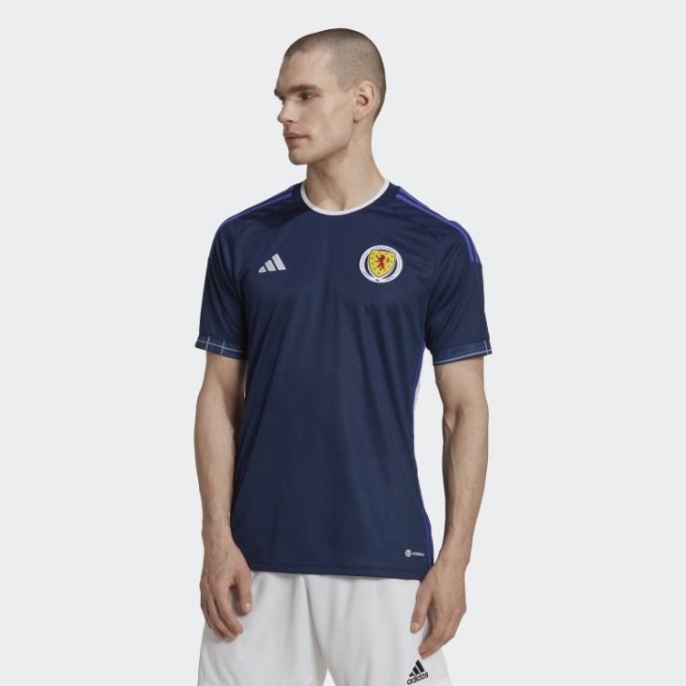 Maillot Domicile Ecosse 22 Adidas Bleu Marine