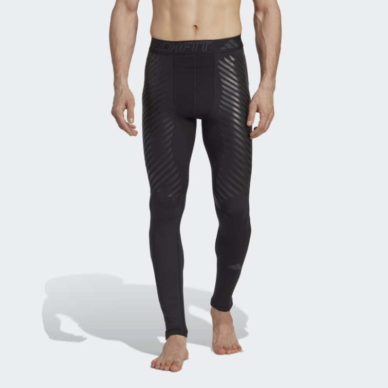 Collants Longs Adidas Techfit Control Training Noir