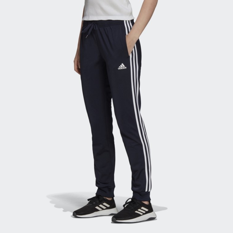 Encre Adidas Primegreen Essentials Warm-up Pantalon De Survêtement Slim Fuselé à 3 Bandes