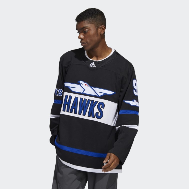 Adidas Maillot Noir Hawks Bombay Authentique