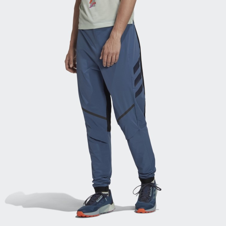 Pantalon De Trail Running Adidas Terrex Agravic Hybride Acier