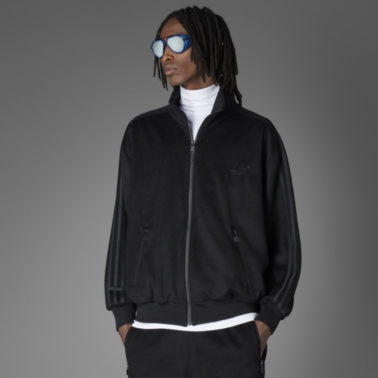 Adidas Noir Bleu Version Firebird Track Top
