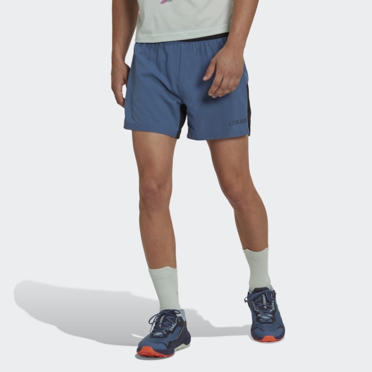 Adidas Terrex Trail Running Short Acier