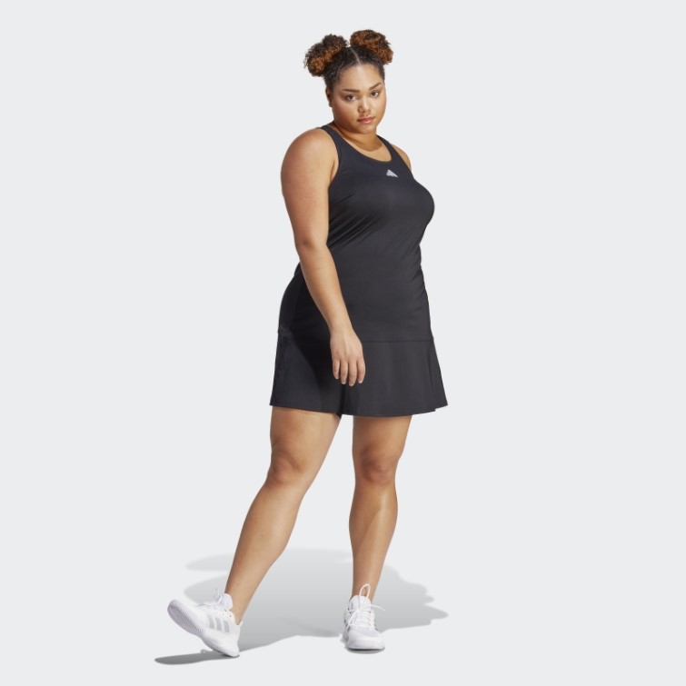 Robe Y Tennis (taille Plus) Adidas Noir