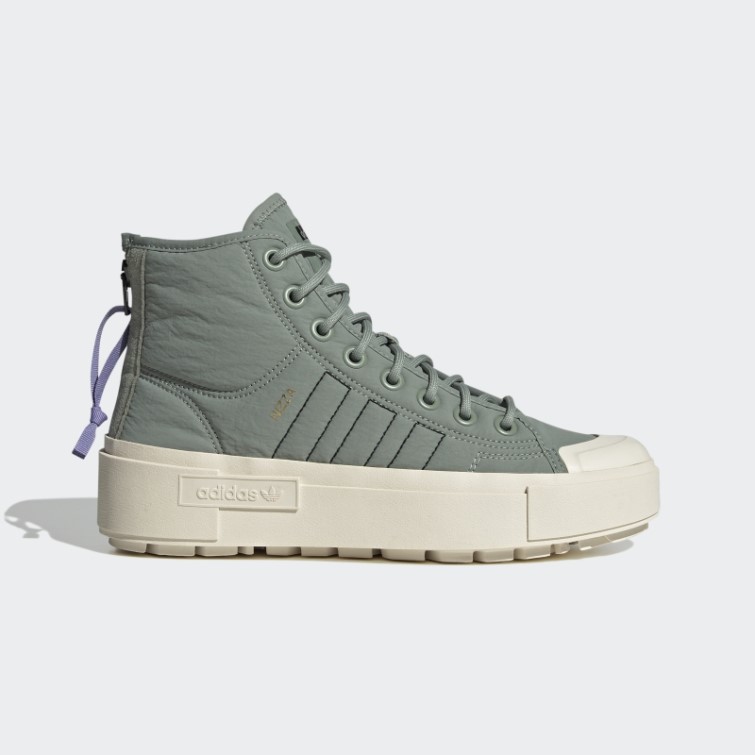 Adidas Nizza Bonega X Chaussures Vert Argent