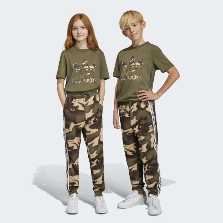 Adidas Pantalon De Jogging Camouflage Beige