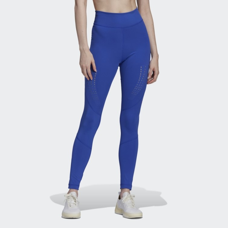 Adidas By Stella Mccartney Truepurpose Training Leggings Bold Bleu Chaud