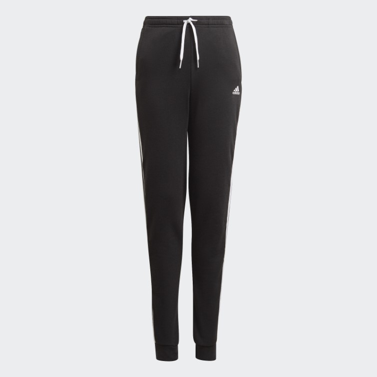 Pantalon Adidas Essentials 3-stripes French Terry Noir