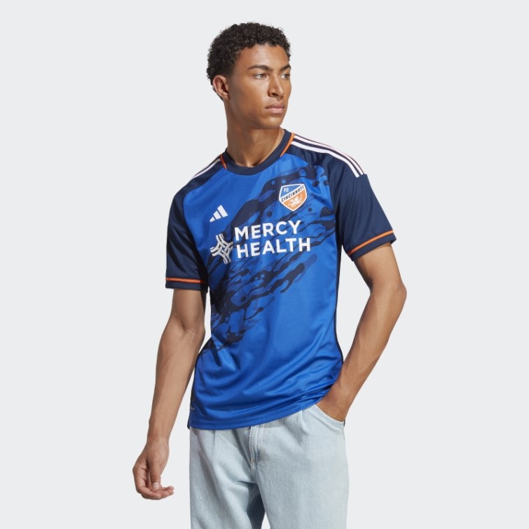 Maillot Fc Cincinnati 23/24 Domicile Authentique Bleu Adidas