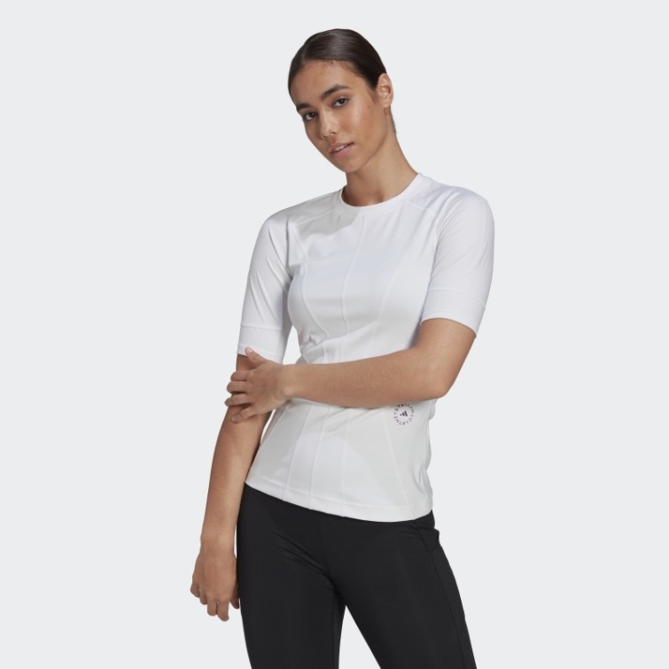 Adidas By Stella Mccartney Truepurpose T-shirt D'entraînement Blanc