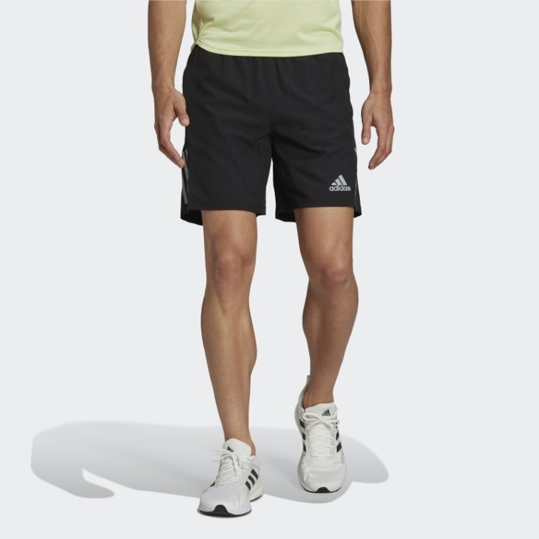 Adidas Possède Le Short De Course Argent