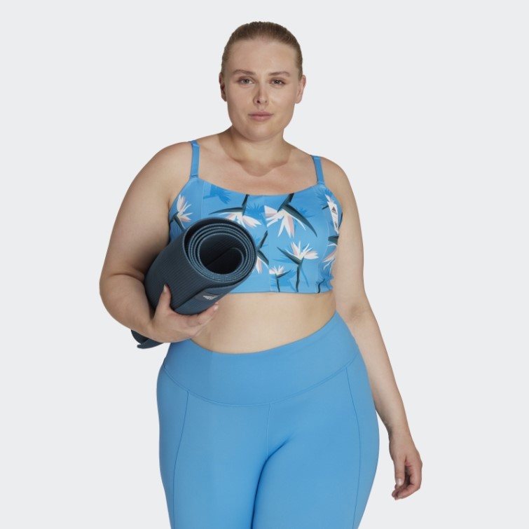 Soutien-gorge à Maintien Léger Thebe Magugu Studio (taille Plus) Adidas Bleu