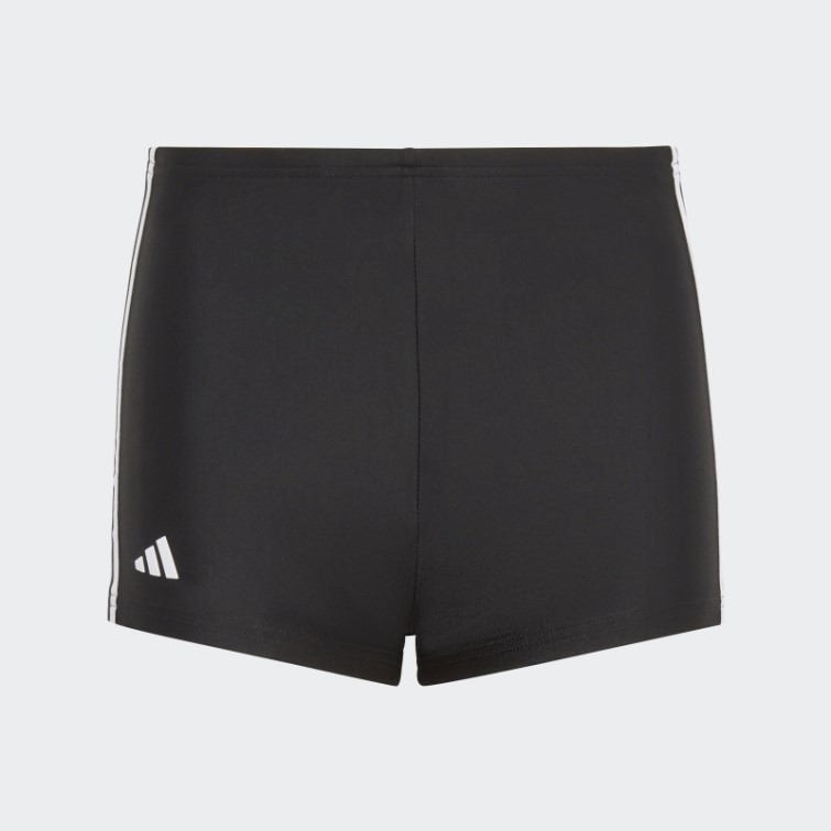 Boxer De Bain Classique à 3 Bandes Noir Adidas