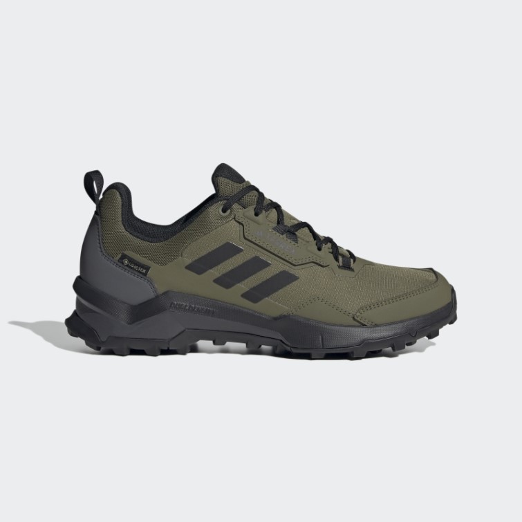 Chaussures De Randonnée Adidas Terrex Ax4 Gore-tex Olive