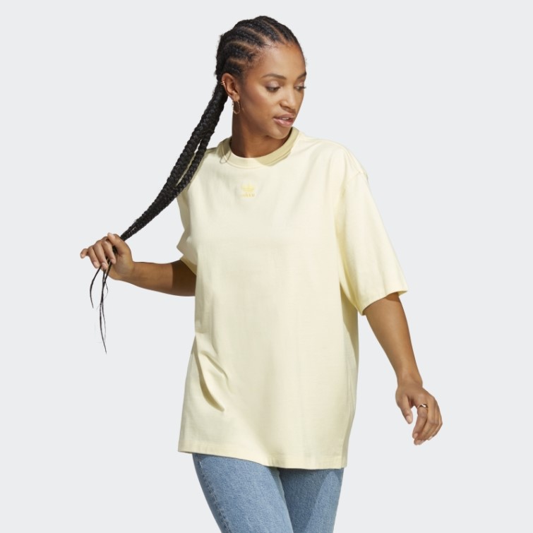 Tee Shirt Adidas Adicolor Essentials Jaune