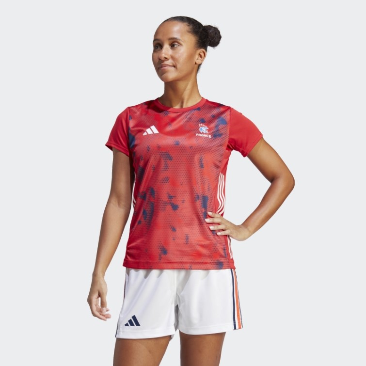 T-shirt Adidas Handball France Rouge