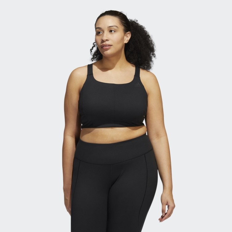 Soutien-gorge Coreflow Medium-support (taille Plus) Noir Adidas