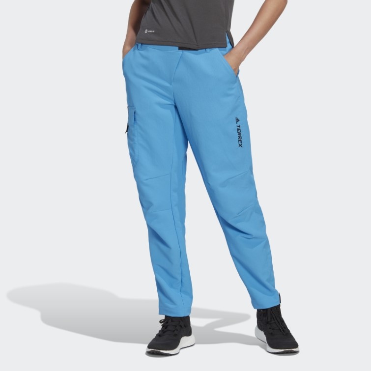 Pantalon De Randonnée Bleu Terrex Made To Be Remade Adidas