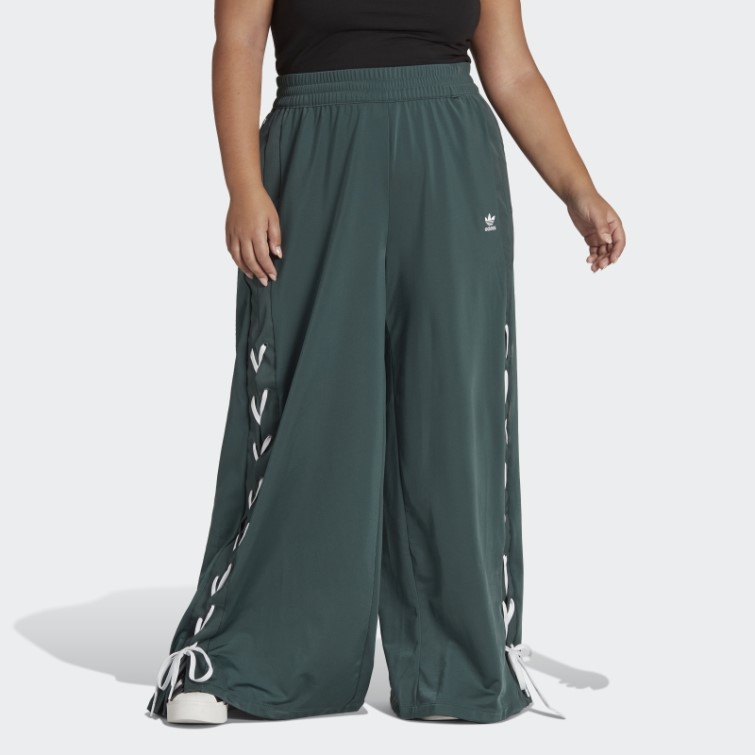 Pantalon Large Lacé Toujours Original Vert Minéral (taille Plus) Adidas