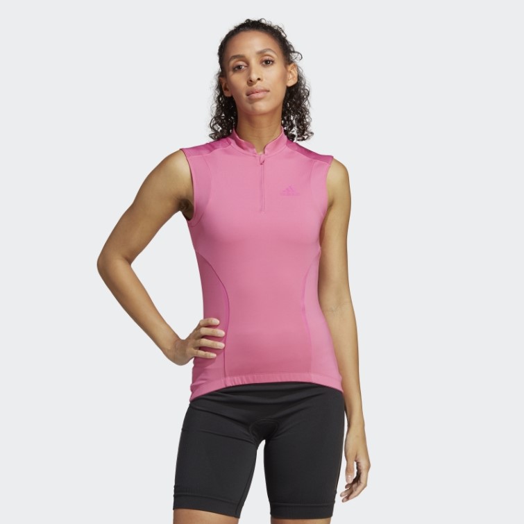 Adidas Fuchsia Le Haut Cycliste Sans Manches