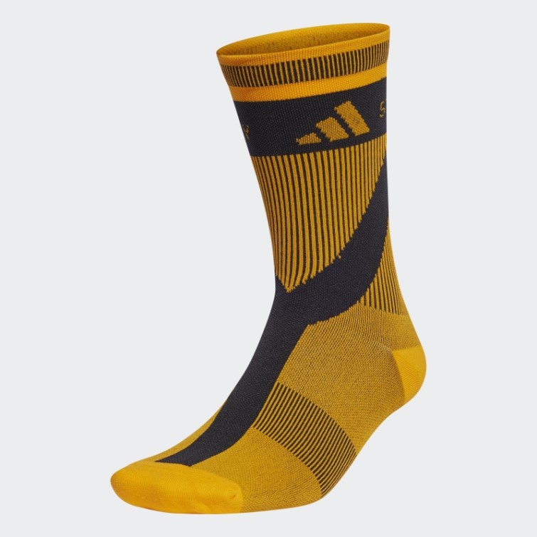 Adidas By Stella Mccartney Crew Chaussettes Orange Chaud
