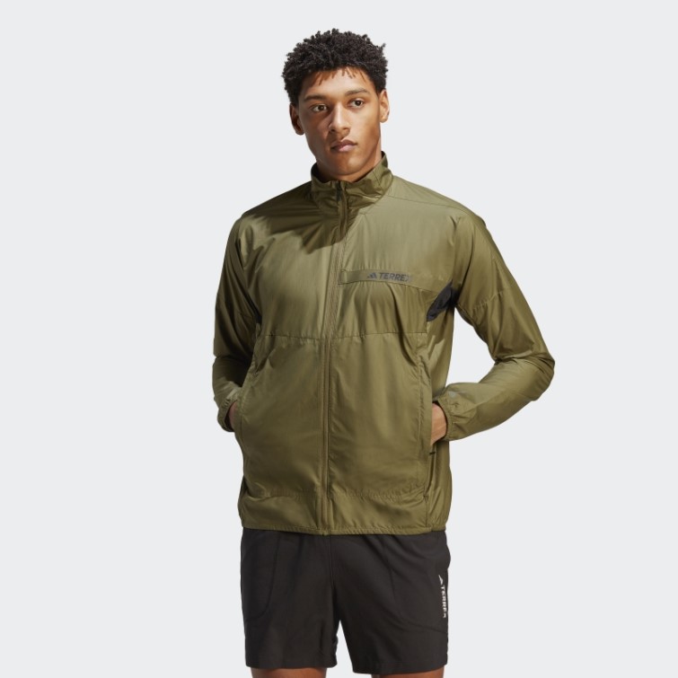 Coupe-vent Adidas Terrex Multi Olive