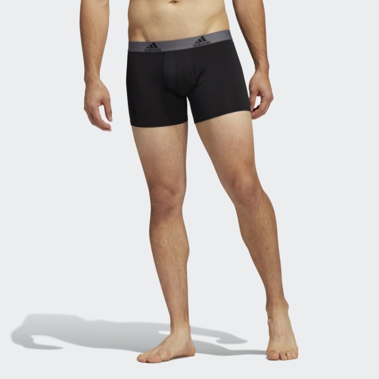 Pack De Trois Boxers Performance Adidas Noir
