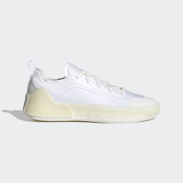 Adidas By Stella Mccartney Treino Chaussures Blanches Mode