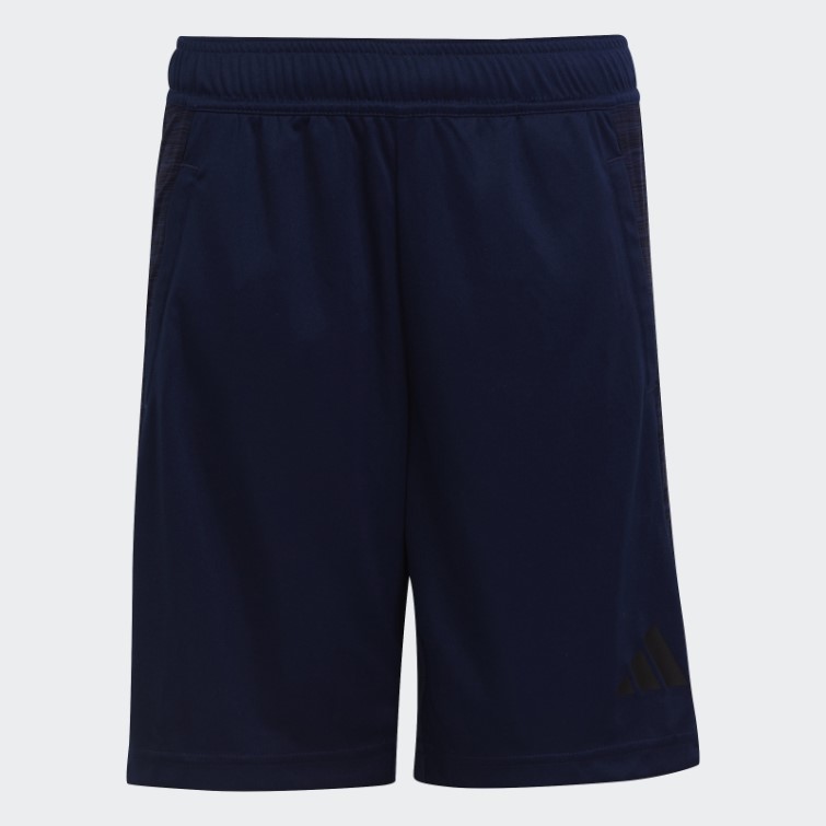 Short Chiné Aeroready Bleu Foncé Adidas