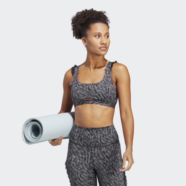 Soutien-gorge Coreflow Studio Medium-support Noir Adidas