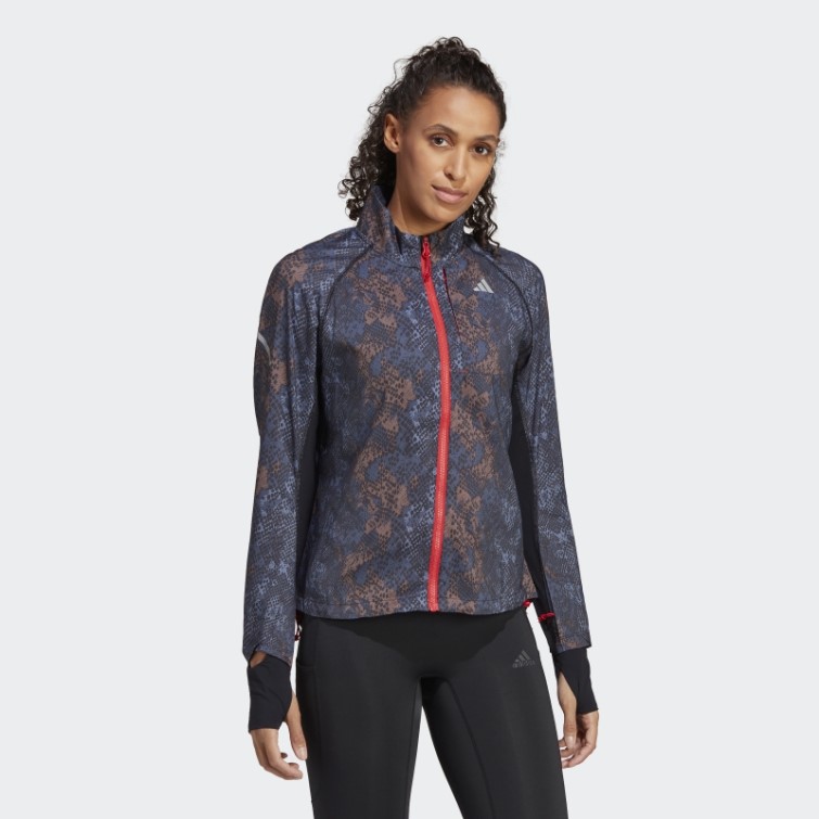 Adidas Veste De Course Rapide Iteration Encre