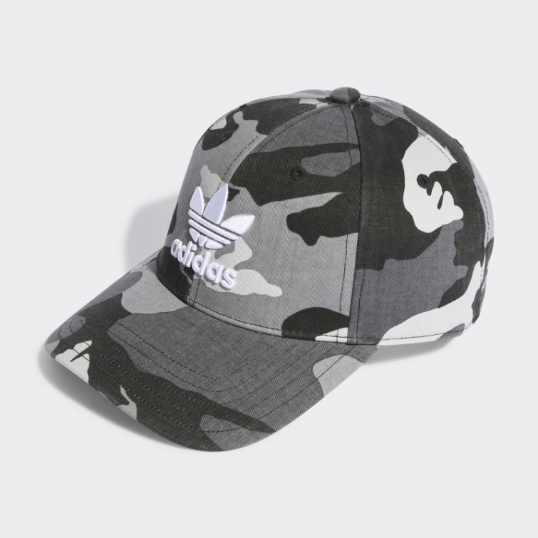 Casquette De Baseball Camouflage Adidas Noir