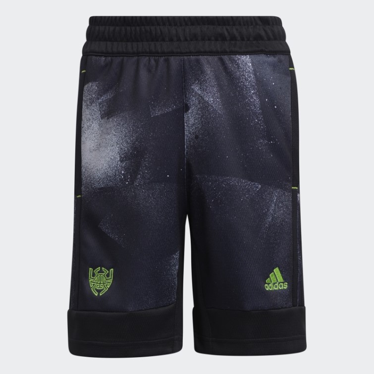 Short Adidas Donovan Mitchell Blanc