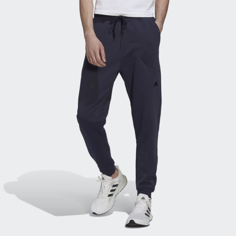Pantalon Studio Lounge Fleece Encre Adidas