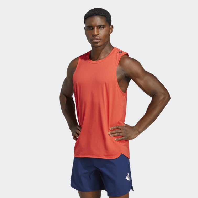 Conçu Pour L'entraînement Entraînement Débardeur Adidas Rouge