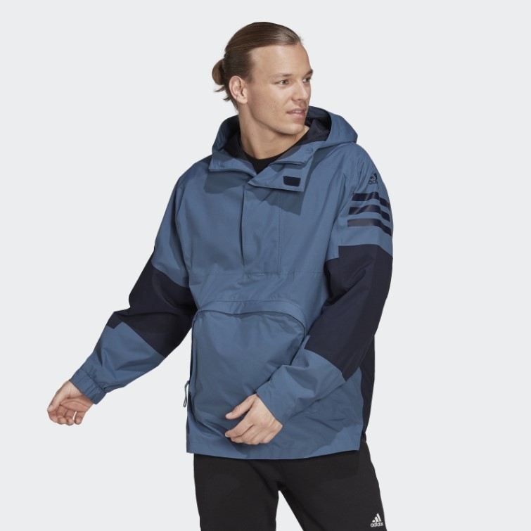 Anorak Adidas Utilitas Rain.rdy Acier