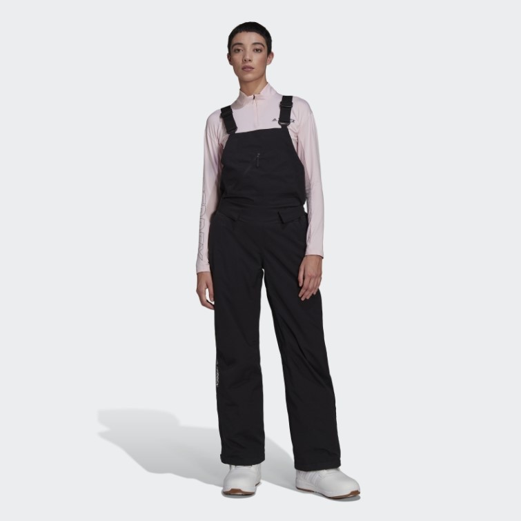 Pantalon à Bretelles Isolant à Deux Couches élégant Resort Adidas Noir