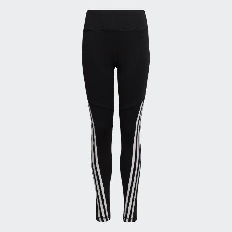 Adidas Optime Aeroready Collant D'entrainement 3 Bandes Noir
