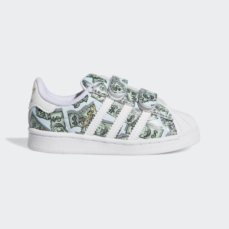 Adidas Jeremy Scott Argent Superstar Chaussures Blanc