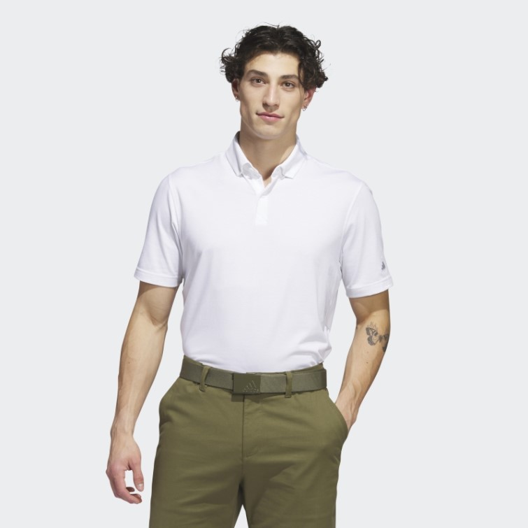 Go-to Polo Blanc Chiné Adidas