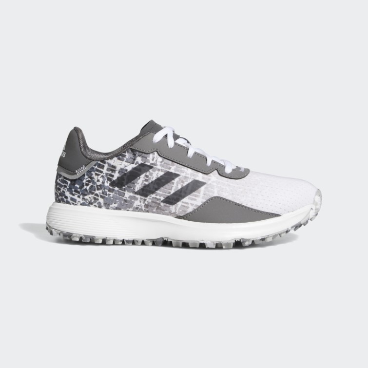 Chaussures De Golf Sans Crampons Adidas Juniors S2g Grises Mode