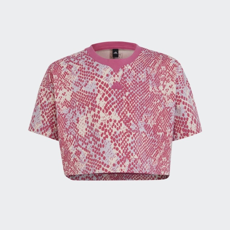 Future Icons T-shirt En Coton Imprimé Allover Quartz Adidas