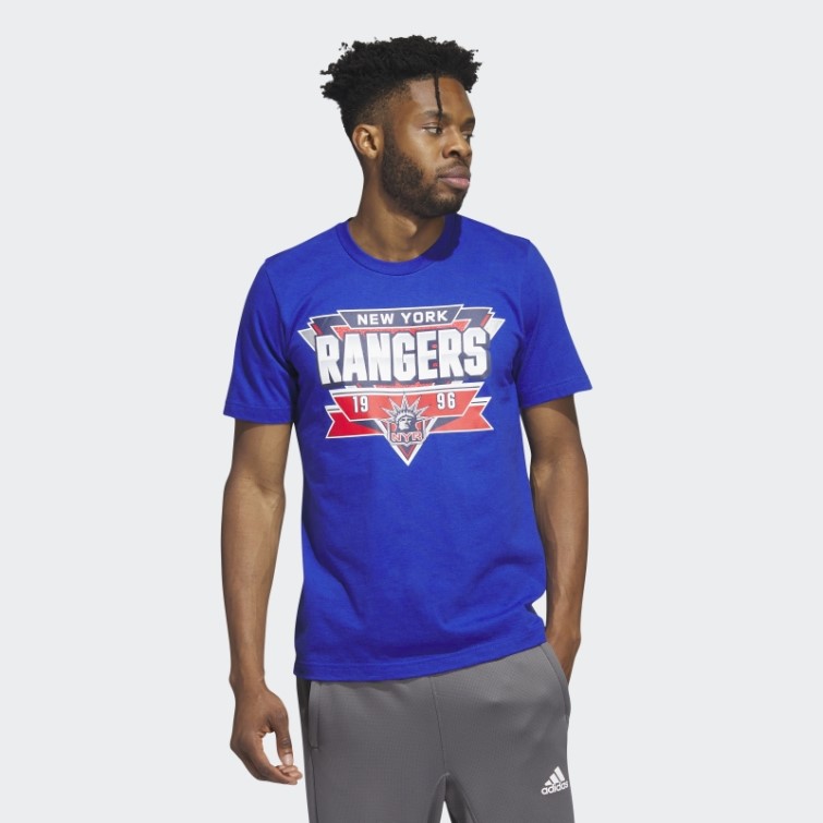 Tee Shirt Meneur De Jeu Rangers Bleu Royal Adidas