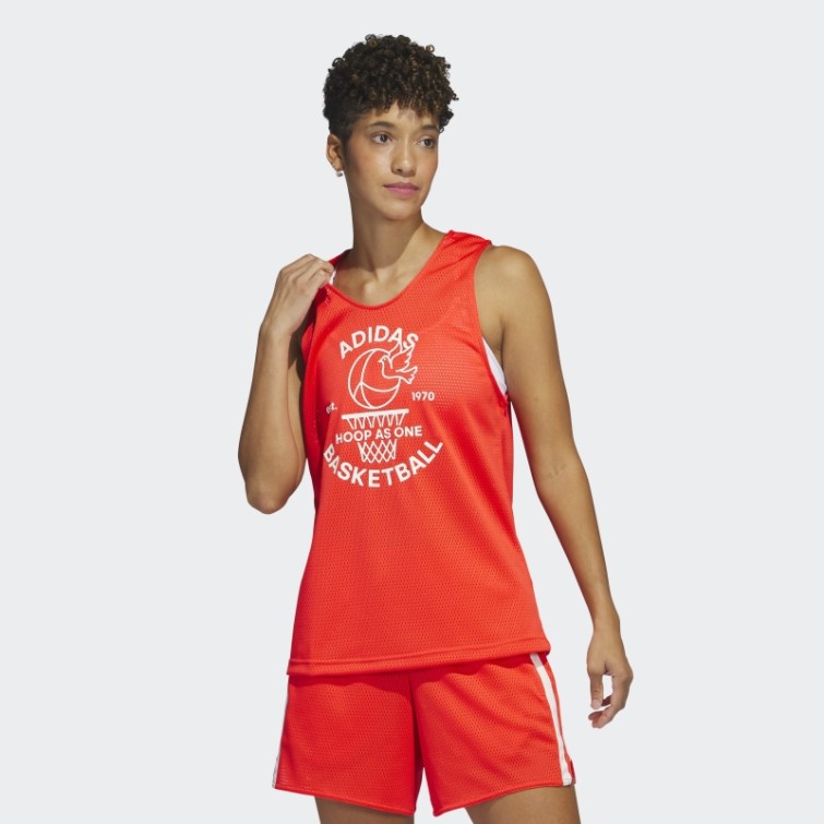 Select Jersey Débardeur Rouge Adidas