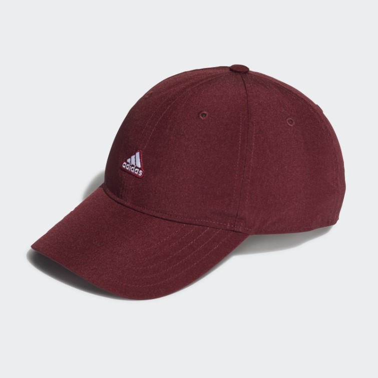 Casquette Papa En Nylon Froissé Rouge Adidas