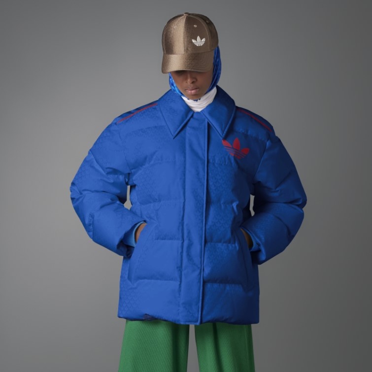 Doudoune Monogramme Adicolor Heritage Now Adidas Royal