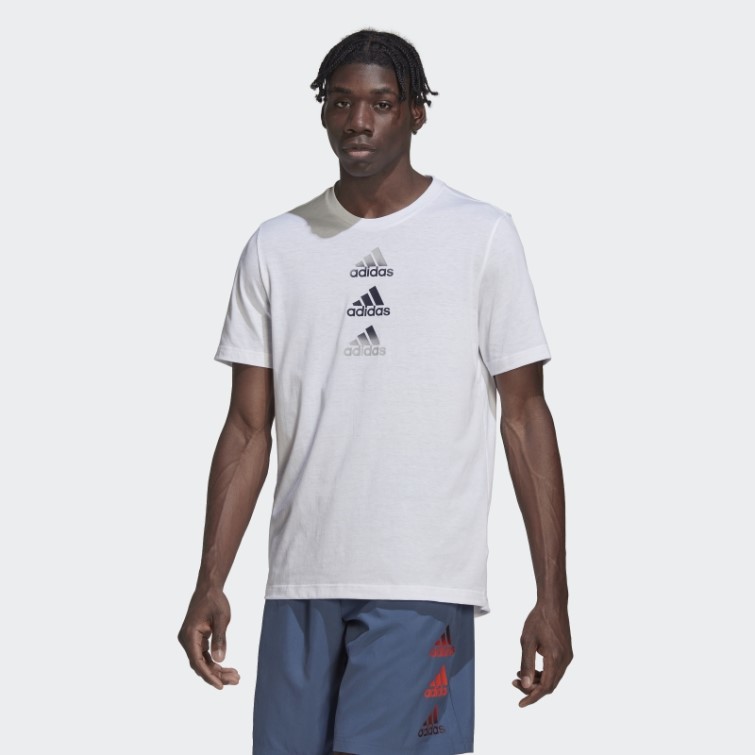 Conçu Pour Déplacer Logo T-shirt Blanc Adidas