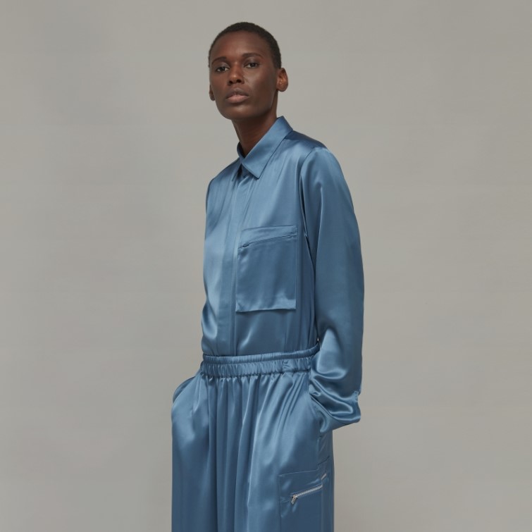 Adidas Y-3 Tech Soie Haut à Manches Longues élégant