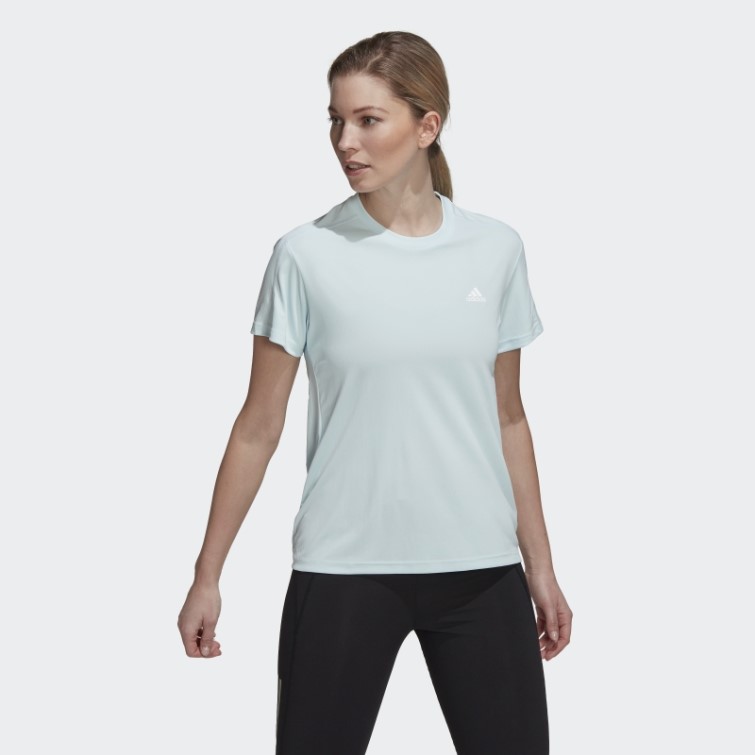 Tee Shirt Adidas Run It Running Bleu
